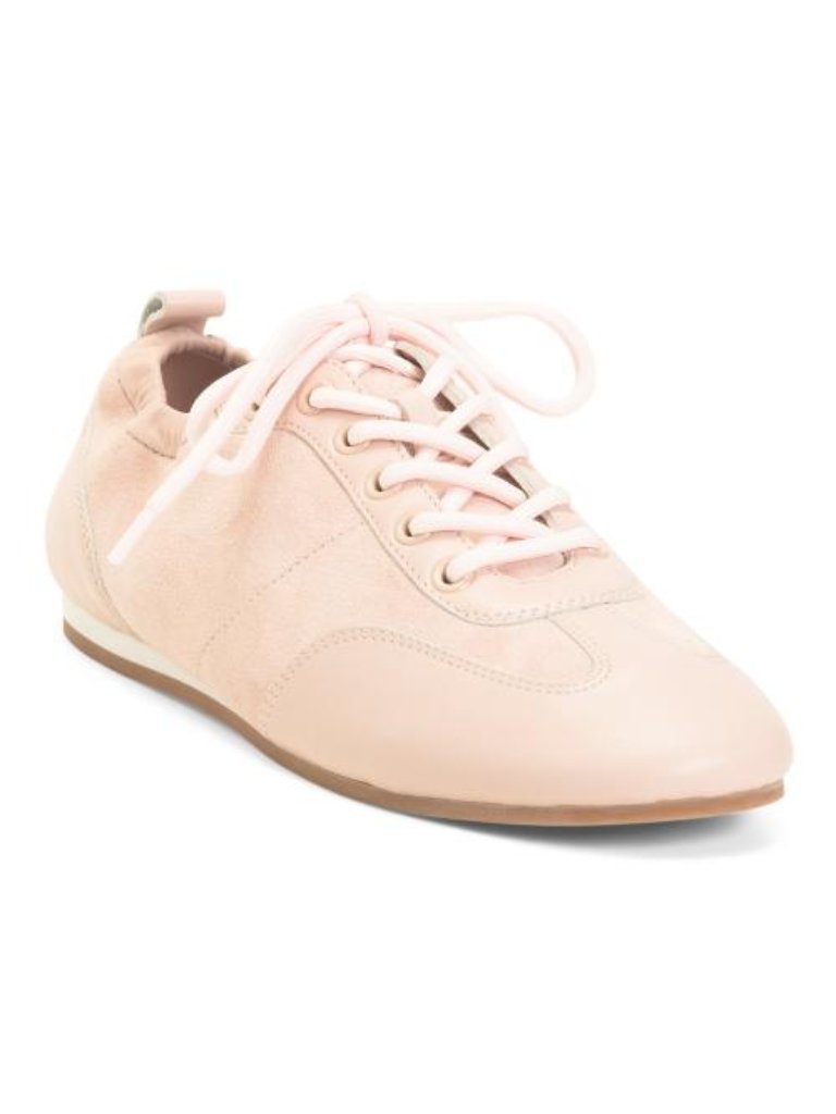 Black Suede Studio Prudy Ballerina Sneakers
